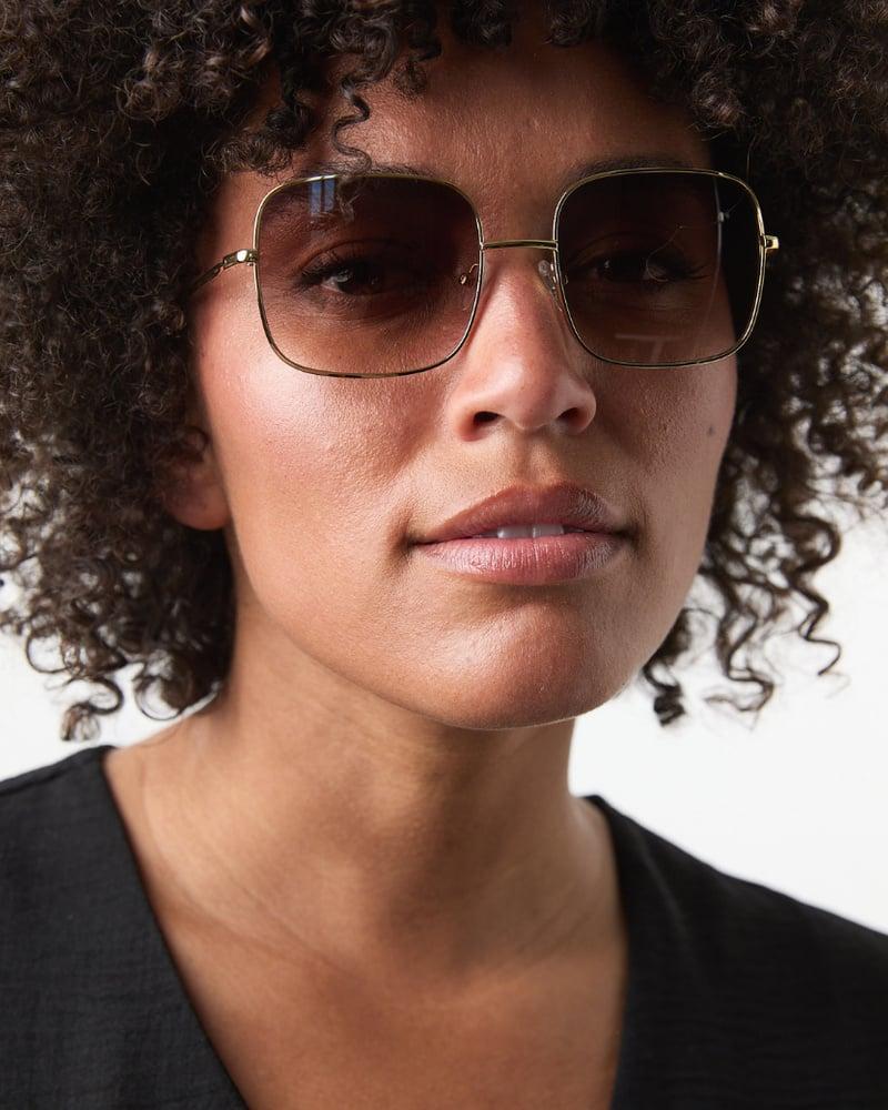 Wilma Gold Sunglasses