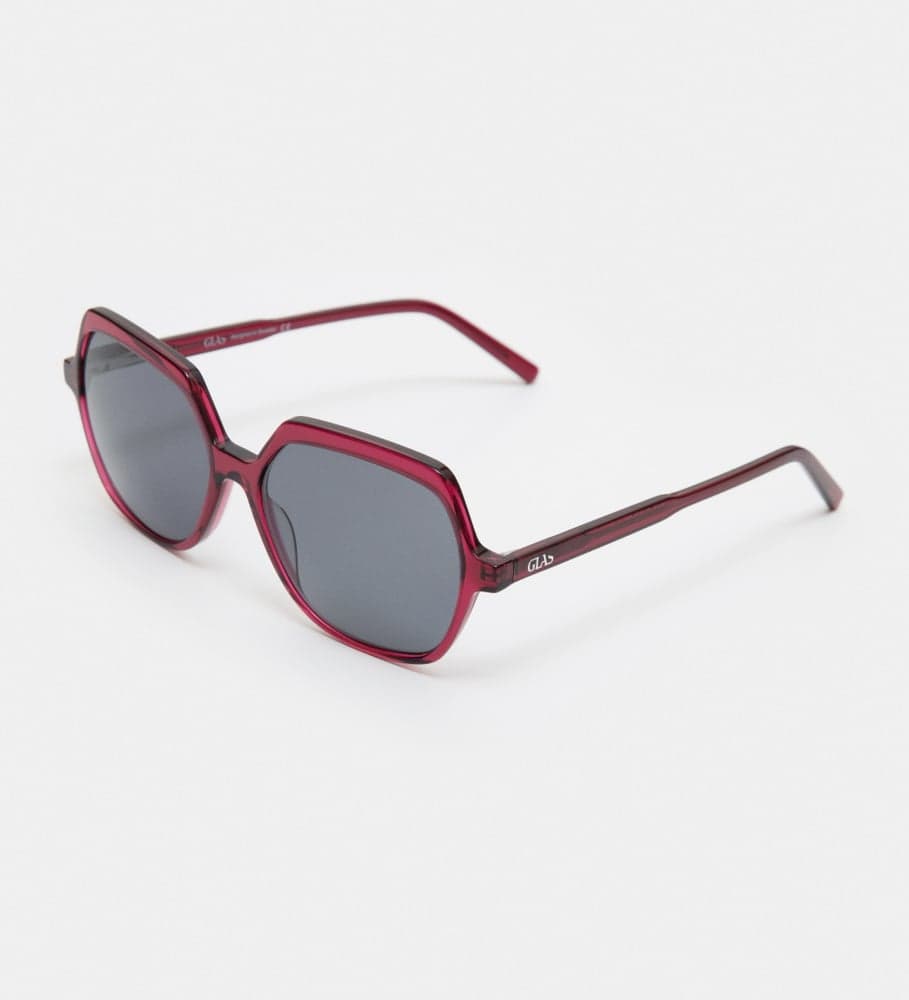 Andrea Wine Red Sunglasses