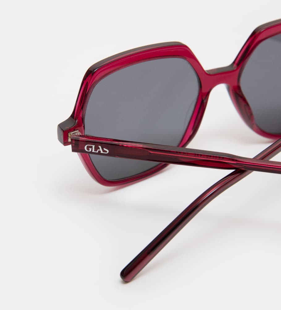 Andrea Wine Red Sunglasses